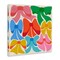 Stupell Industries Rainbow Bows Ribbon Shapes Canvas Wall Art Design by Carrie Cantwell